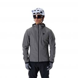 Bluza Rowerowa Z Kapturem Fox Ranger Fire Hoodie Pewter