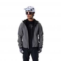 Bluza Rowerowa Z Kapturem Fox Ranger Fire Hoodie Pewter