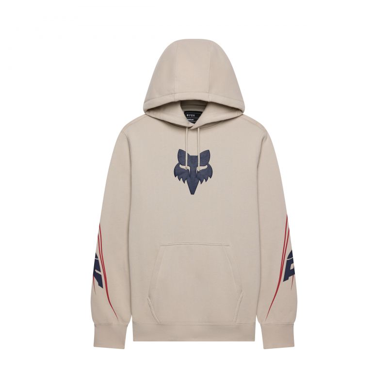 Bluza Z Kapturem Fox Apex Fleece Po Chalk