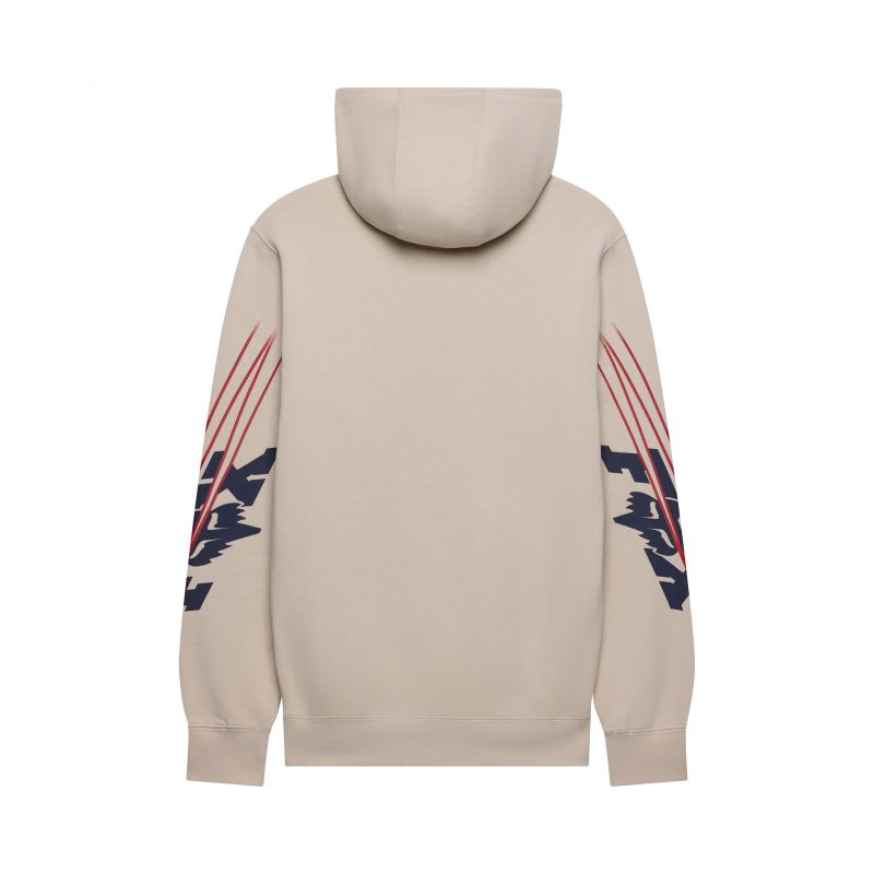 Bluza Z Kapturem Fox Apex Fleece Po Chalk