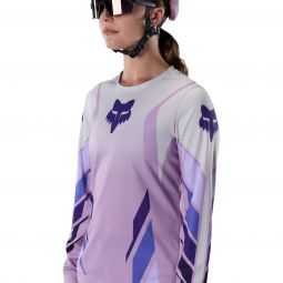 Koszulka Rowerowa Z Długim Rękawem Damska Fox Ranger Ls Foundry Lavender Drift
