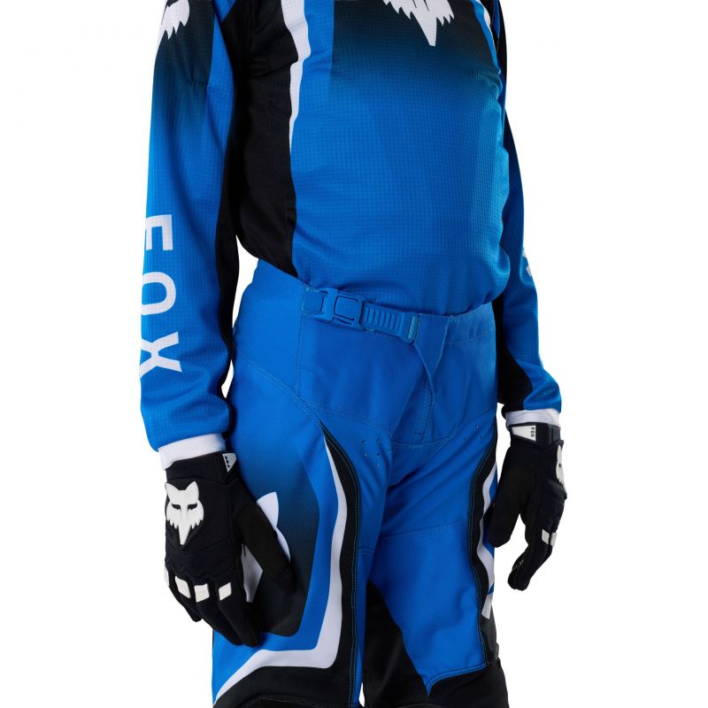Spodnie Motocyklowe Junior Fox 180 Frame Blue