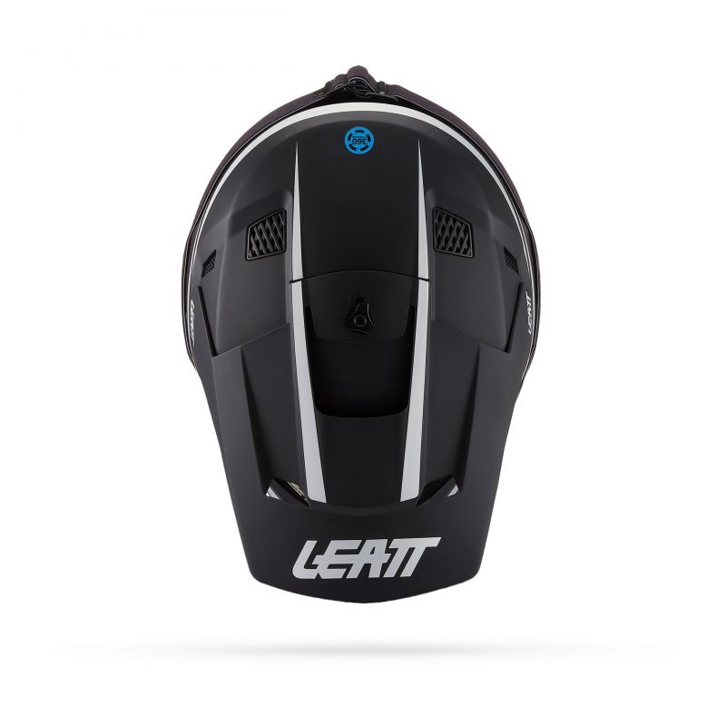 Kask Motocyklowy Z Goglami Leatt Kit Moto 3.5 Black