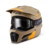 Kask Motocyklowy Z Goglami Leatt Kit Moto 3.5 Khaki Brown