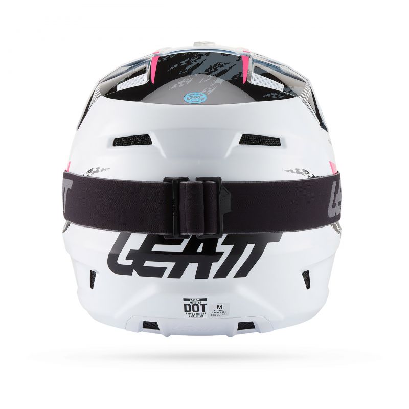 Kask Motocyklowy Z Goglami Leatt Kit Moto 3.5 Pink