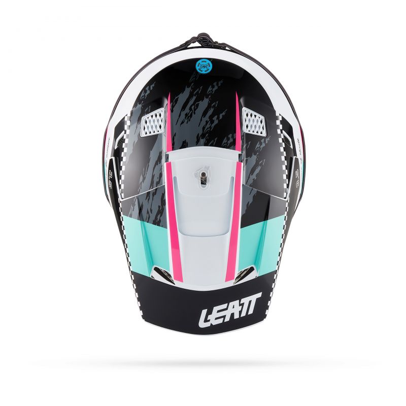Kask Motocyklowy Z Goglami Leatt Kit Moto 3.5 Pink