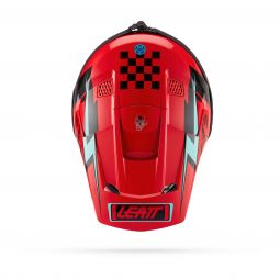 Kask Motocyklowy Z Goglami Leatt Kit Moto 3.5 Red