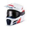 Kask Motocyklowy Z Goglami Leatt Kit Moto 3.5 White