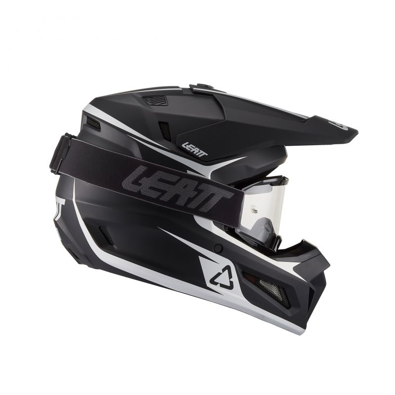 Kask Motocyklowy Z Goglami Junior Leatt Kit Moto 3.5 Black