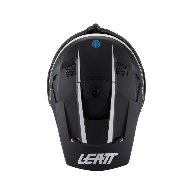 Kask Motocyklowy Z Goglami Junior Leatt Kit Moto 3.5 Black