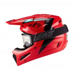 Kask Motocyklowy Z Goglami Junior Leatt Kit Moto 3.5 Red