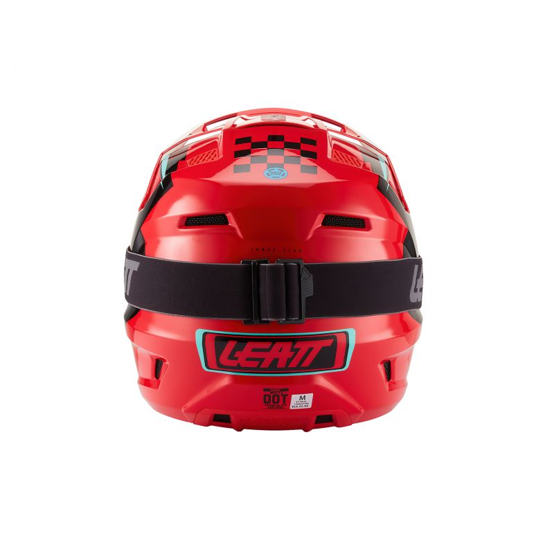 Kask Motocyklowy Z Goglami Junior Leatt Kit Moto 3.5 Red