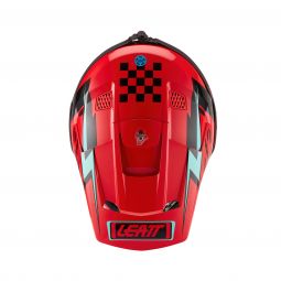 Kask Motocyklowy Z Goglami Junior Leatt Kit Moto 3.5 Red
