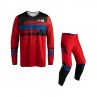Strój Offroadowy Bluza I Spodnie Junior Leatt Mini Kit 3.5 Stripes Red