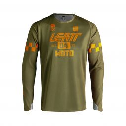 Bluza Offroadowa Leatt Moto 4.5 Enduro X-Flow Speed Khaki Brown