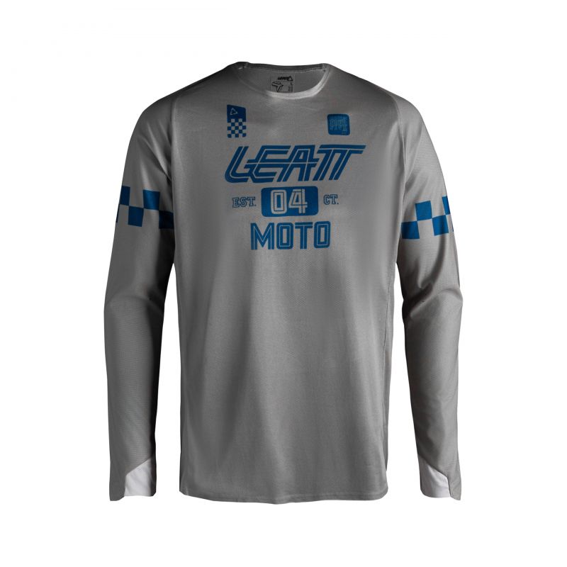Bluza Offroadowa Leatt Moto 4.5 Enduro X-Flow Speed Steel Grey