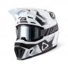 Kask Motocyklowy Z Goglami Leatt Kit Moto 7.5 Camo Black White