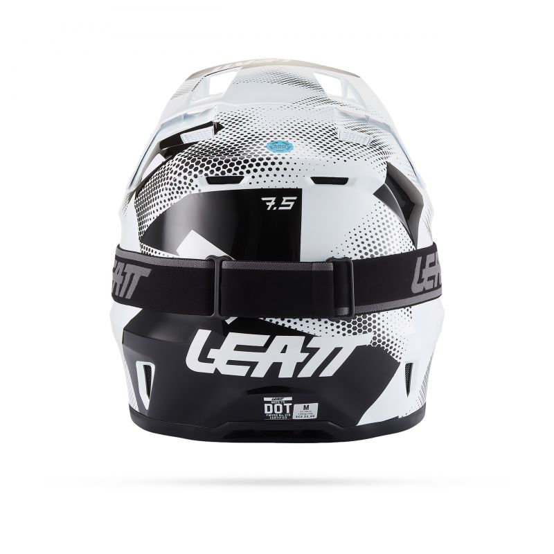 Kask Motocyklowy Z Goglami Leatt Kit Moto 7.5 Camo Black White