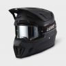 Kask Motocyklowy Z Goglami Leatt Kit Moto 7.5 Stealth Black