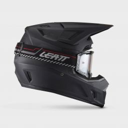 Kask Motocyklowy Z Goglami Leatt Kit Moto 7.5 Stealth Black