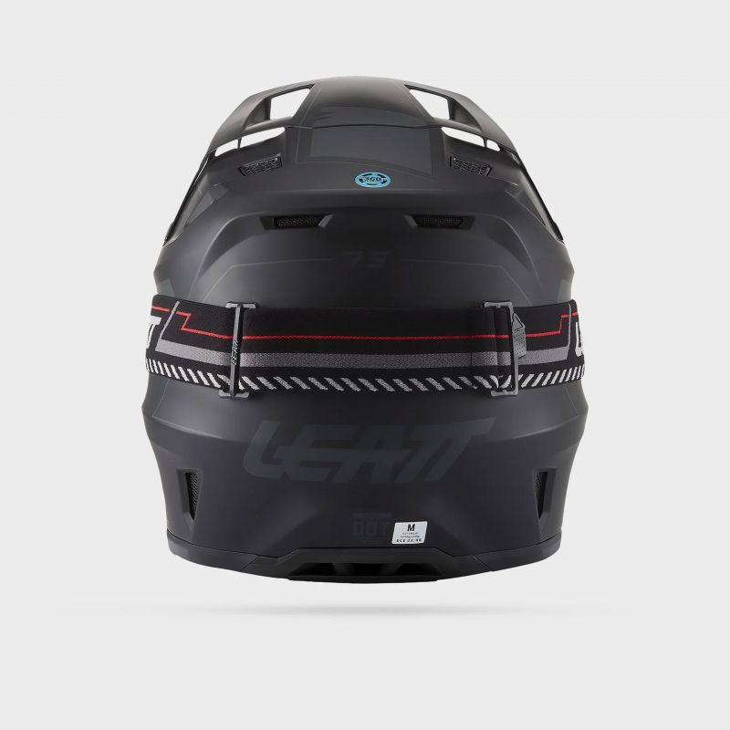 Kask Motocyklowy Z Goglami Leatt Kit Moto 7.5 Stealth Black