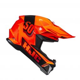 Kask Motocyklowy Junior Hjc Y50 Dash Orange Black