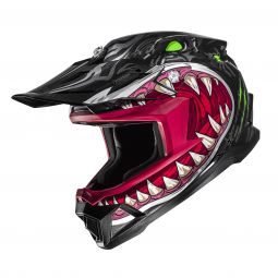 Kask Motocyklowy Junior Hjc Y50 Megadon Red Black