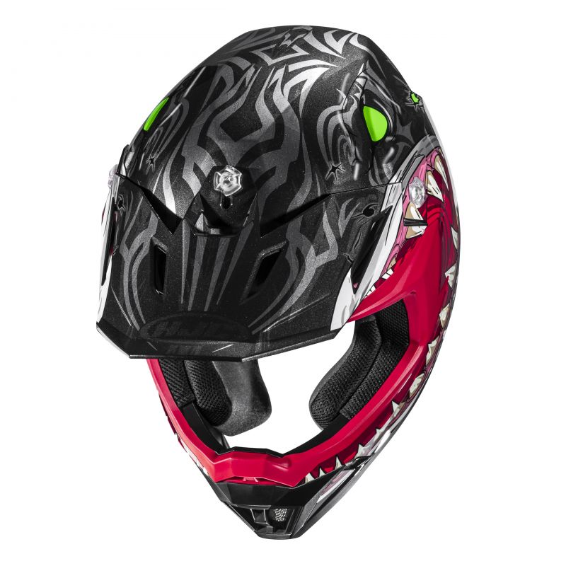 Kask Motocyklowy Junior Hjc Y50 Megadon Red Black