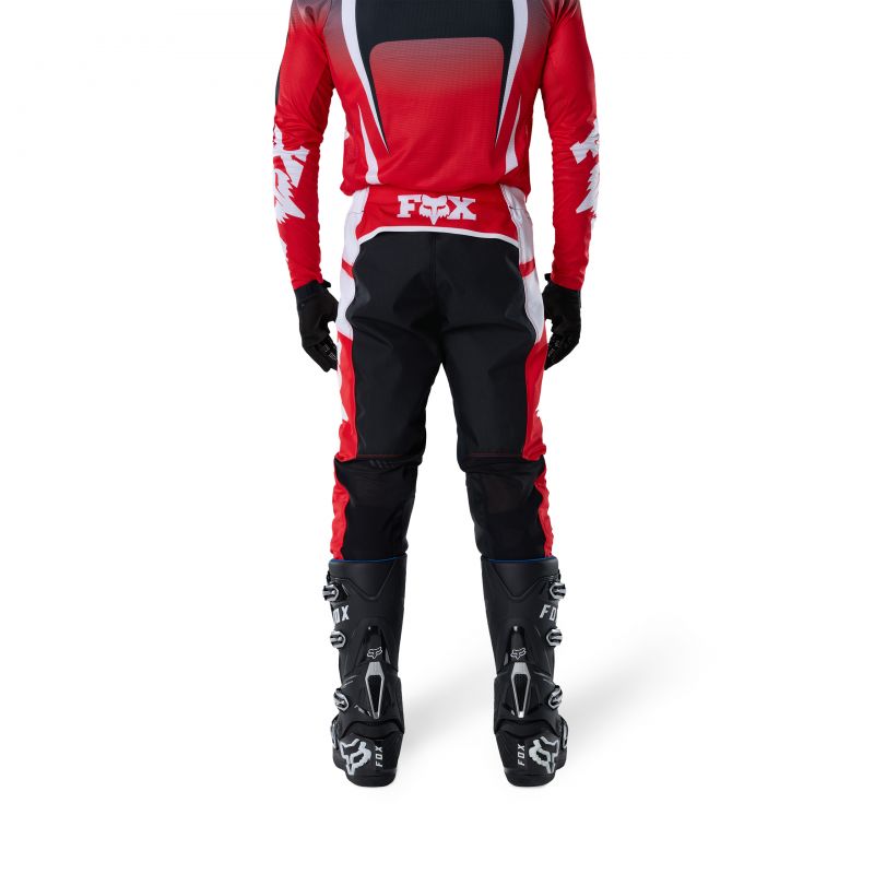Spodnie Motocyklowe Fox Flexair Thorn Red