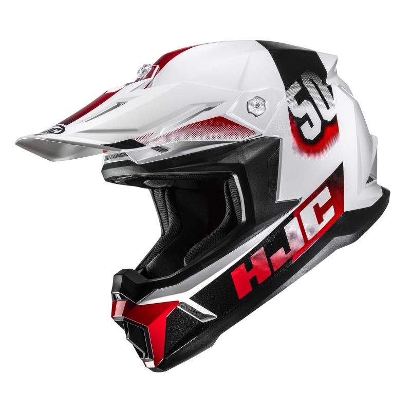 Kask Motocyklowy Hjc C50 Dash White Red
