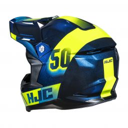 Kask Motocyklowy Hjc C50 Dash Blue Yellow
