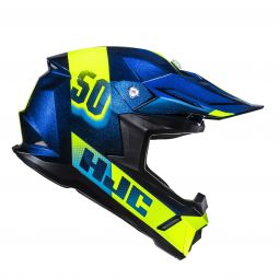 Kask Motocyklowy Hjc C50 Dash Blue Yellow
