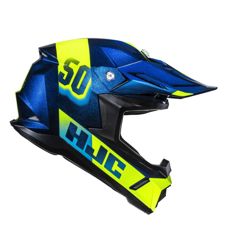 Kask Motocyklowy Hjc C50 Dash Blue Yellow