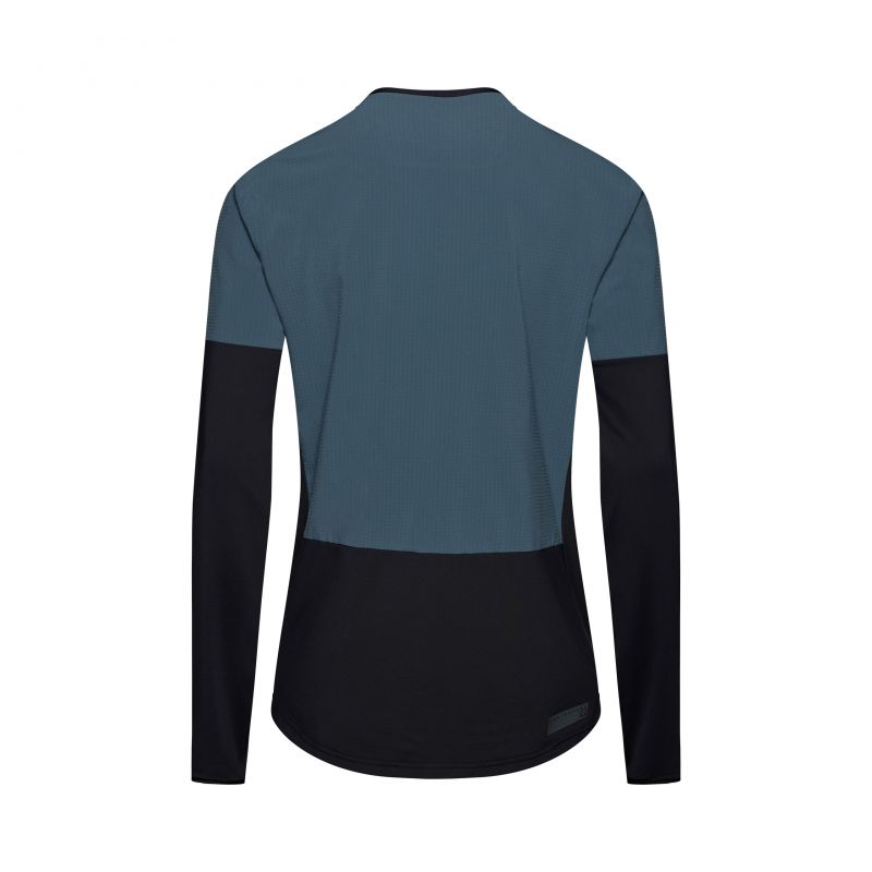 Koszulka Rowerowa Z Długim Rękawem Fox Defend Thermal Deep Cobalt