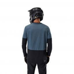 Koszulka Rowerowa Z Długim Rękawem Fox Defend Thermal Deep Cobalt