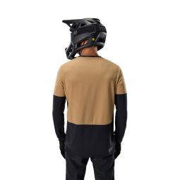 Koszulka Rowerowa Z Długim Rękawem Fox Defend Thermal Brown Sugar