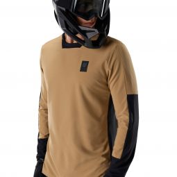 Koszulka Rowerowa Z Długim Rękawem Fox Defend Thermal Brown Sugar