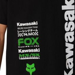 T-Shirt Fox Kawasaki 195 Orginal Black