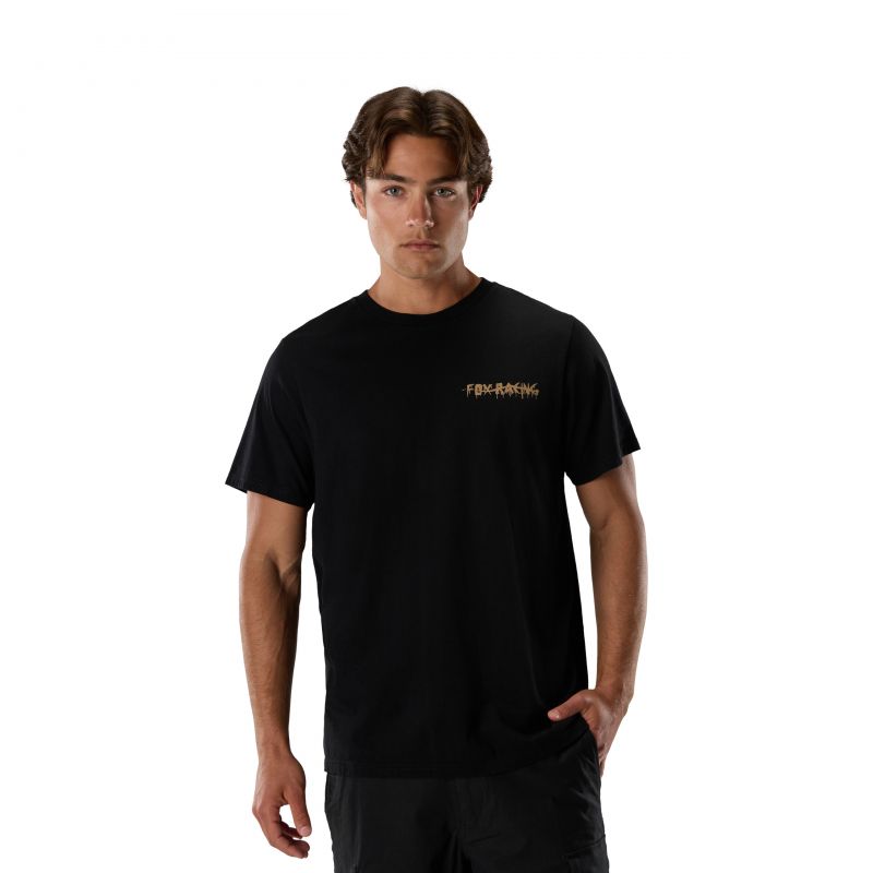 T-Shirt Fox Roughcut 195 Original Black