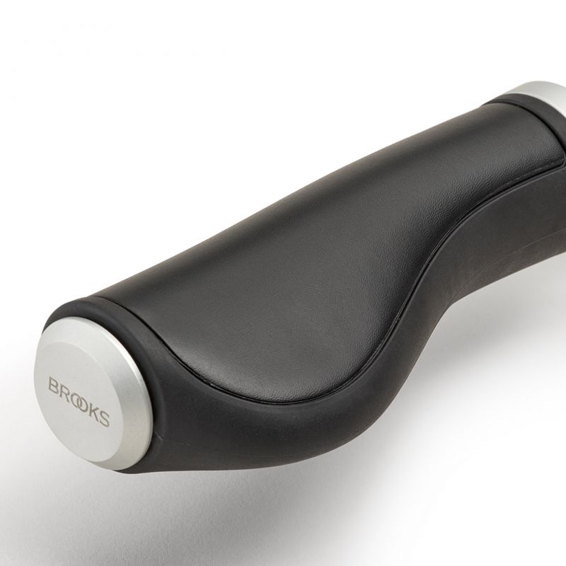 Grips Brooks Ergonomic Rubber Grip 130/130 Black