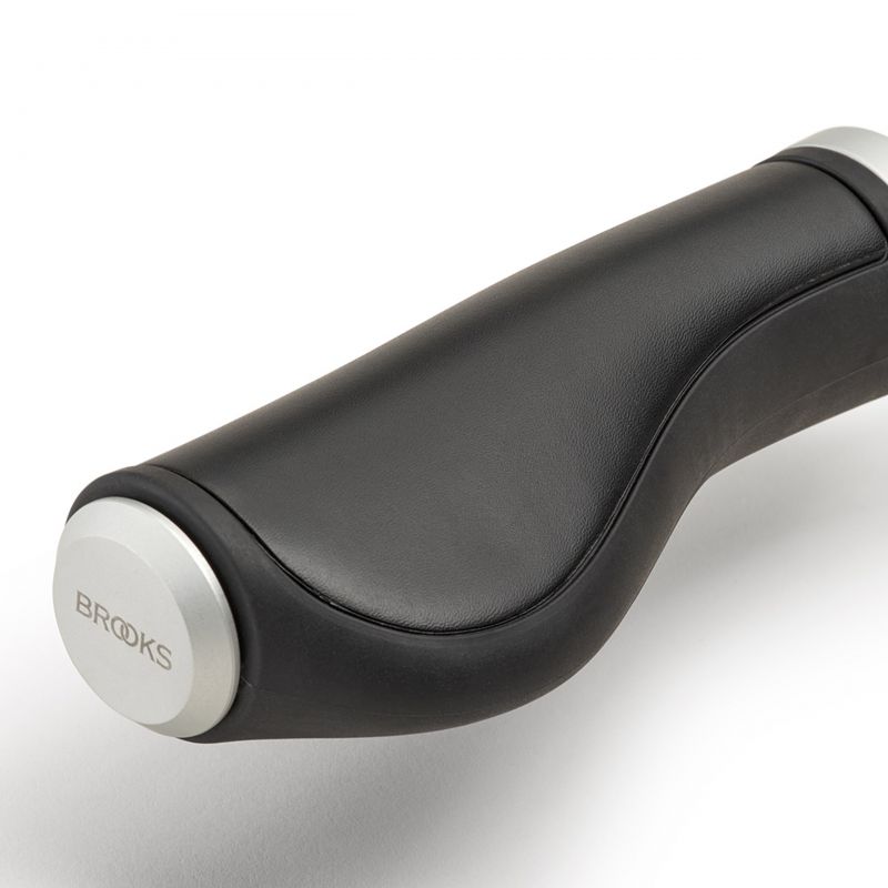 Grips Brooks Ergonomic Rubber Grip 130/100 Black