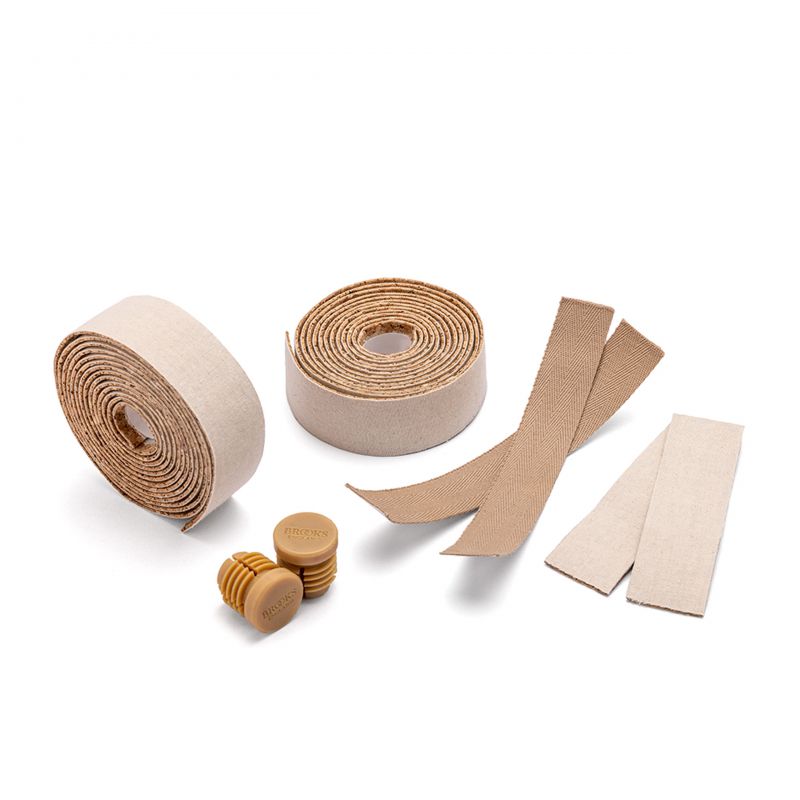 Owijki Na Kierownicę Brooks Cotton Cork Natural