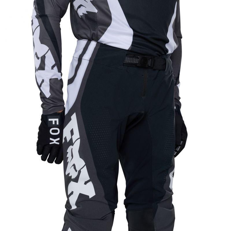 Spodnie Motocyklowe Fox Flexair Thorn Black White