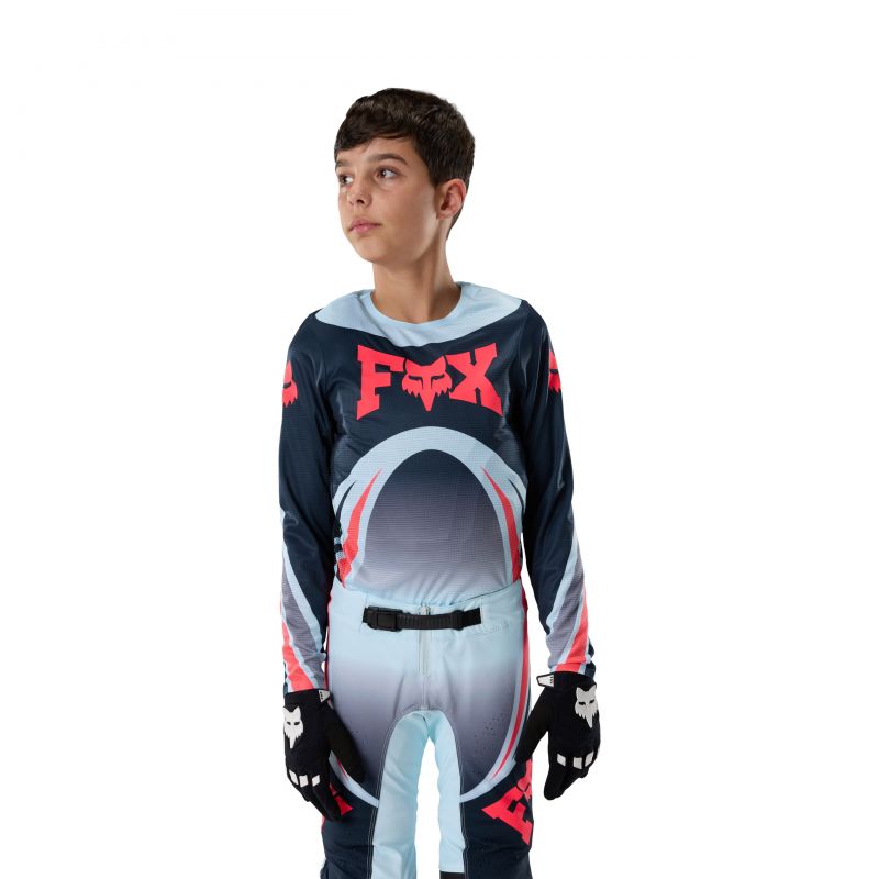 Bluza Motocyklowa Junior Fox Flexair Arc Ice Blue