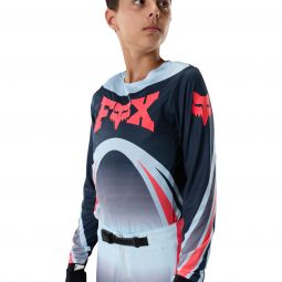 Bluza Motocyklowa Junior Fox Flexair Arc Ice Blue