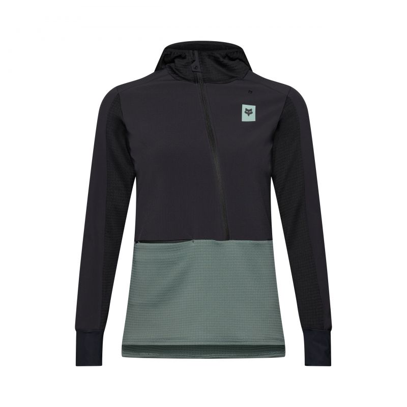 Bluza Rowerowa Damska Fox Defend Thermal Hoodie Sage