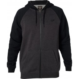 BLUZA FOX Z KAPTUREM NA ZAMEK LEGACY BLACK/CHARCOAL