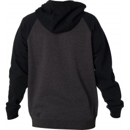 BLUZA FOX Z KAPTUREM NA ZAMEK LEGACY BLACK/CHARCOAL