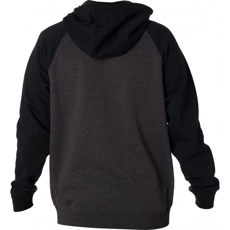 BLUZA FOX Z KAPTUREM NA ZAMEK LEGACY BLACK/CHARCOAL