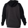 BLUZA FOX Z KAPTUREM NA ZAMEK LEGACY BLACK/CHARCOAL